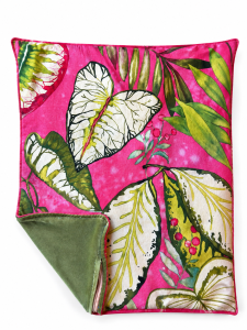 ballito pink botanical scatter cushion cover 1
