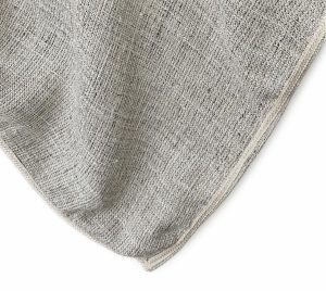 ceres natural chunky linen look tablecloth with trim