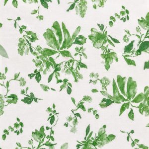 Emerald Leaf Study Poly Cotton Table Napkin Set 1