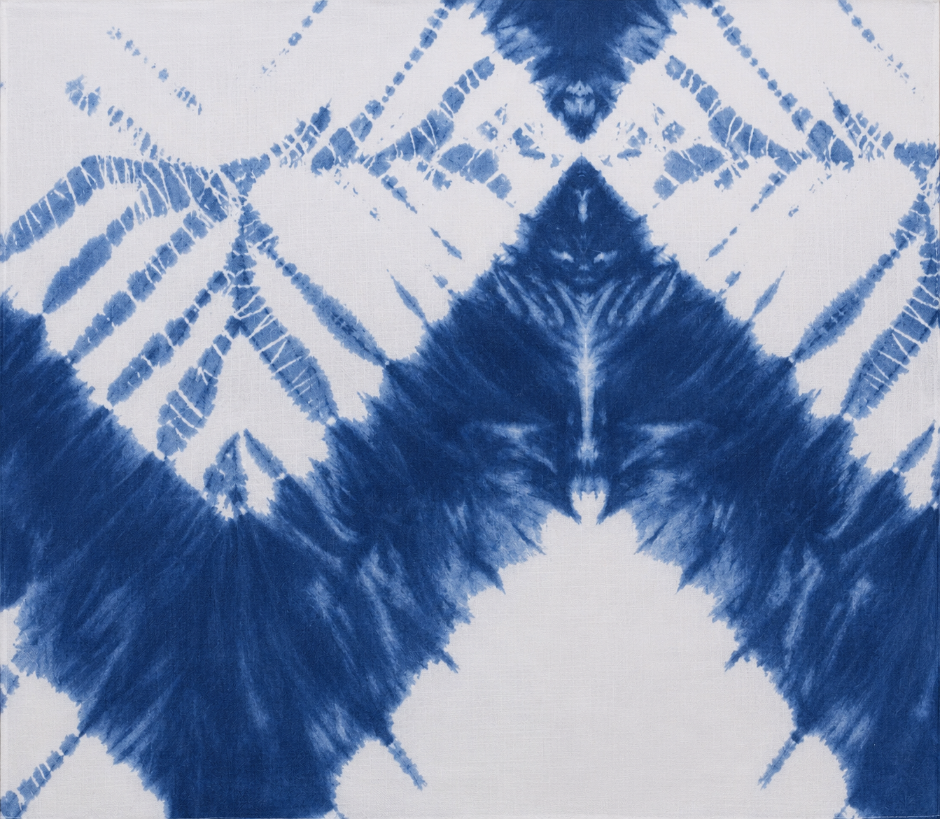 Indigo Tide Blue Patterned Table Napkin Set