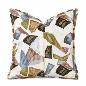 kalk bay abstract embroidered scatter cushion cover
