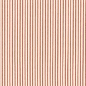 Red Pinstripe Cotton Table Napkin Set