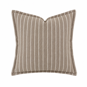 salt rock neutral stripe cotton linen scatter cushion cover 1