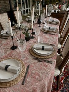 wellington rose paisley tablecloth 1